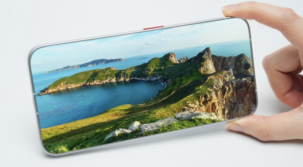 Tecno concept phone has absolutely no bezel Tecno concept phone has absolutely no bezel