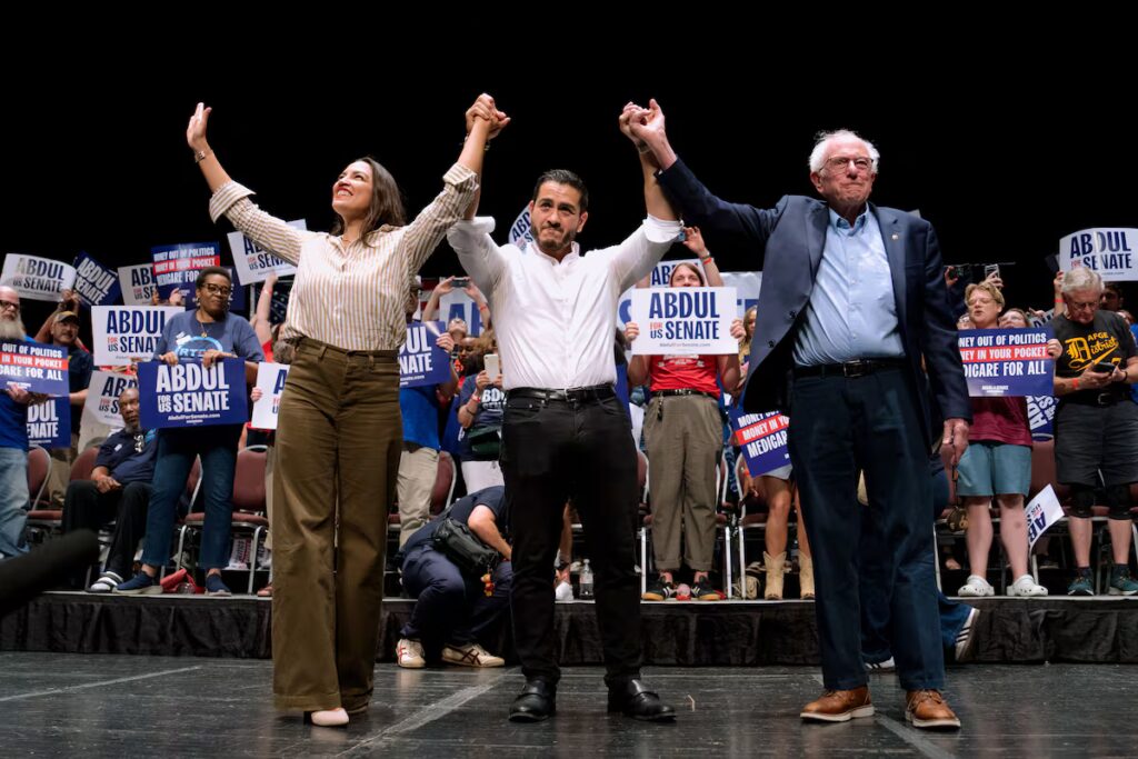 A progressive Muslim or an Israel-backed moderate? Democrats wage a pivotal battle in Michigan over their future | U.S. A progressive Muslim or an Israel-backed moderate? Democrats wage a pivotal battle in Michigan over their future | U.S.