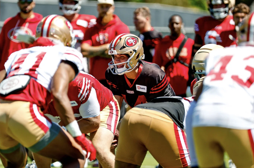 Canadian Kurtis Rourke competing for third QB spot with San Francisco 49ers Canadian Kurtis Rourke competing for third QB spot with San Francisco 49ers