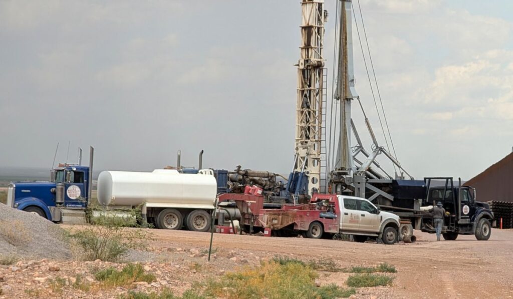 Contractors building border wall ordered to stop drilling wells in drought-stricken New Mexico Contractors building border wall ordered to stop drilling wells in drought-stricken New Mexico