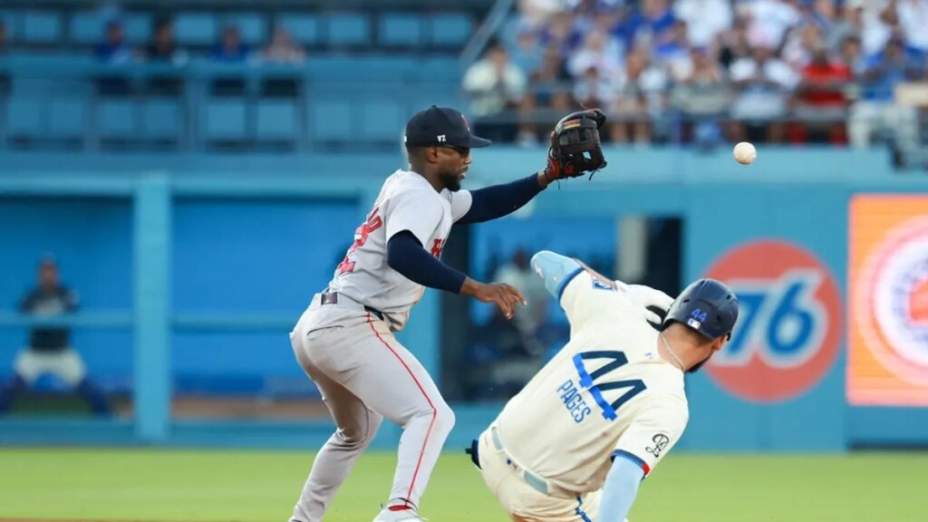 Dodgers, with a big trade win in hand, look to avoid sweep vs. Red Sox Dodgers, with a big trade win in hand, look to avoid sweep vs. Red Sox