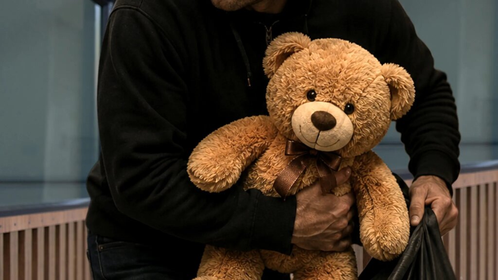 Florida Man Accused of Stealing Teddy Bear With Child’s Ashes, Cyberstalking Ex Florida Man Accused of Stealing Teddy Bear With Child's Ashes, Cyberstalking Ex