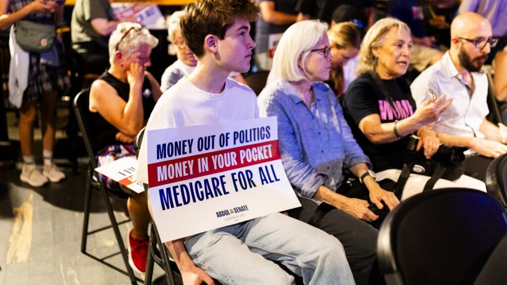 Michigan Democratic primary tests if progressives can win swing states : NPR Michigan Democratic primary tests if progressives can win swing states : NPR