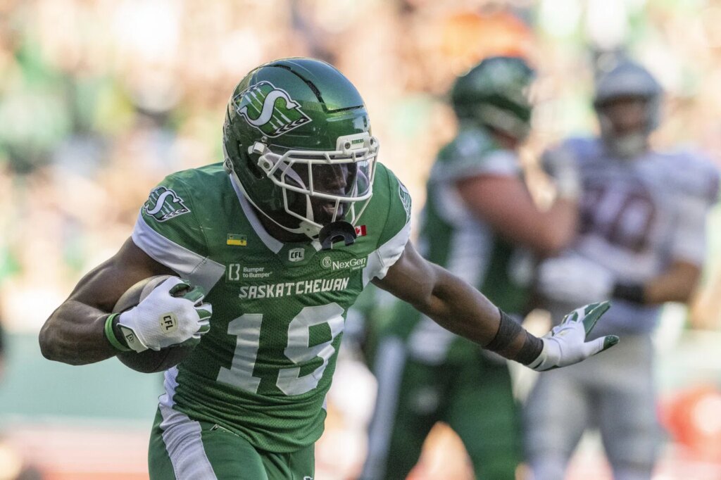 Saskatchewan Roughriders rule out Canadian receiver Samuel Emilus against Elks Saskatchewan Roughriders rule out Canadian receiver Samuel Emilus against Elks