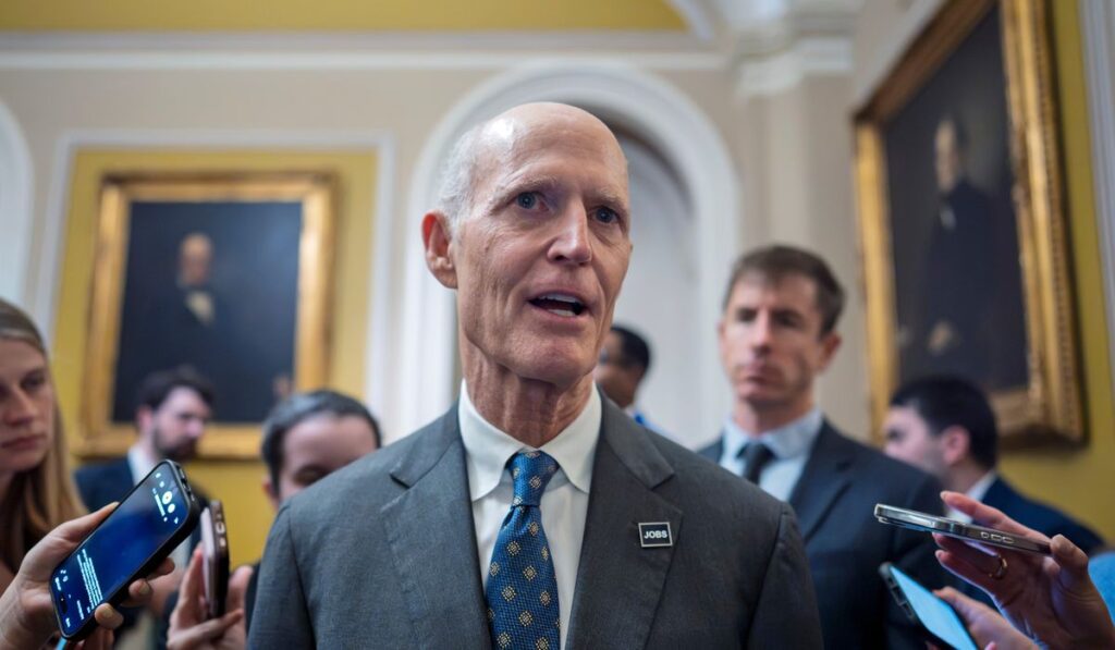 Sen. Rick Scott, ex-campaign chair, says Senate GOP is on track to hold majority Sen. Rick Scott, ex-campaign chair, says Senate GOP is on track to hold majority