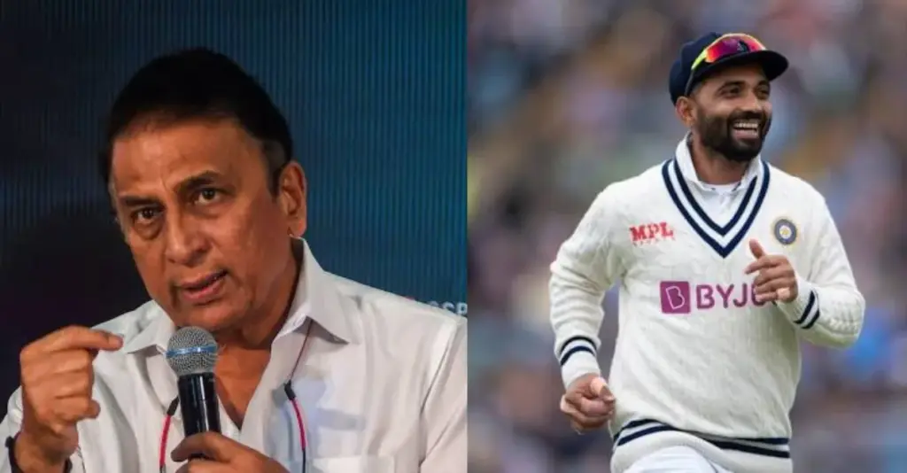 Sunil Gavaskar makes big statement on Ajinkya Rahane’s captaincy after his retirement Sunil Gavaskar makes big statement on Ajinkya Rahane’s captaincy after his retirement