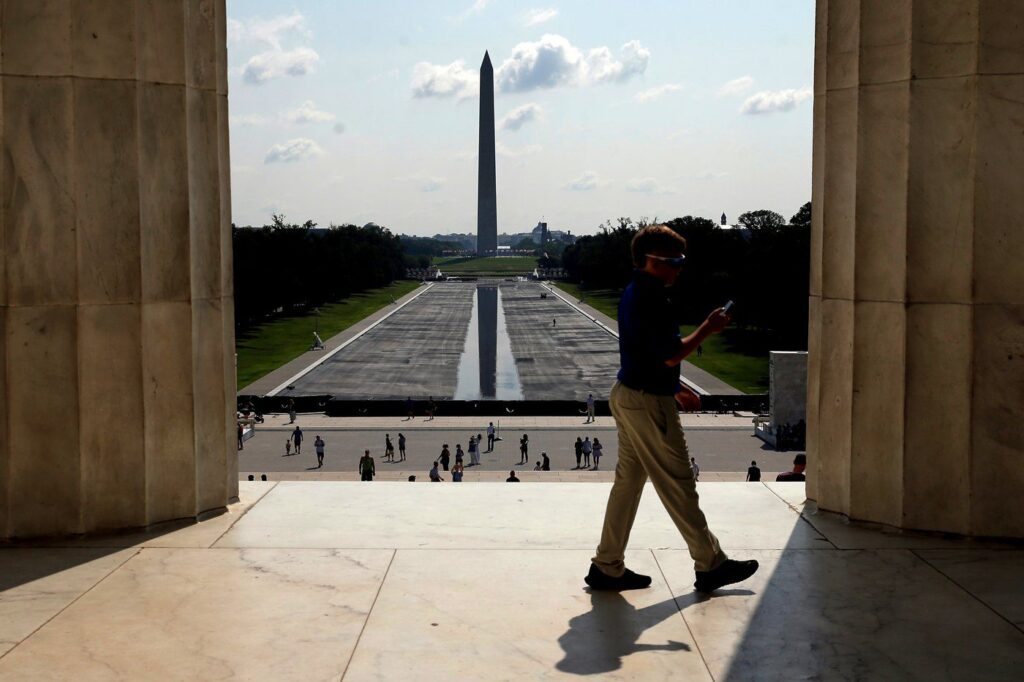 Trump blasts Pirro after she refutes his claim that Reflecting Pool was damaged by vandals Trump blasts Pirro after she refutes his claim that Reflecting Pool was damaged by vandals