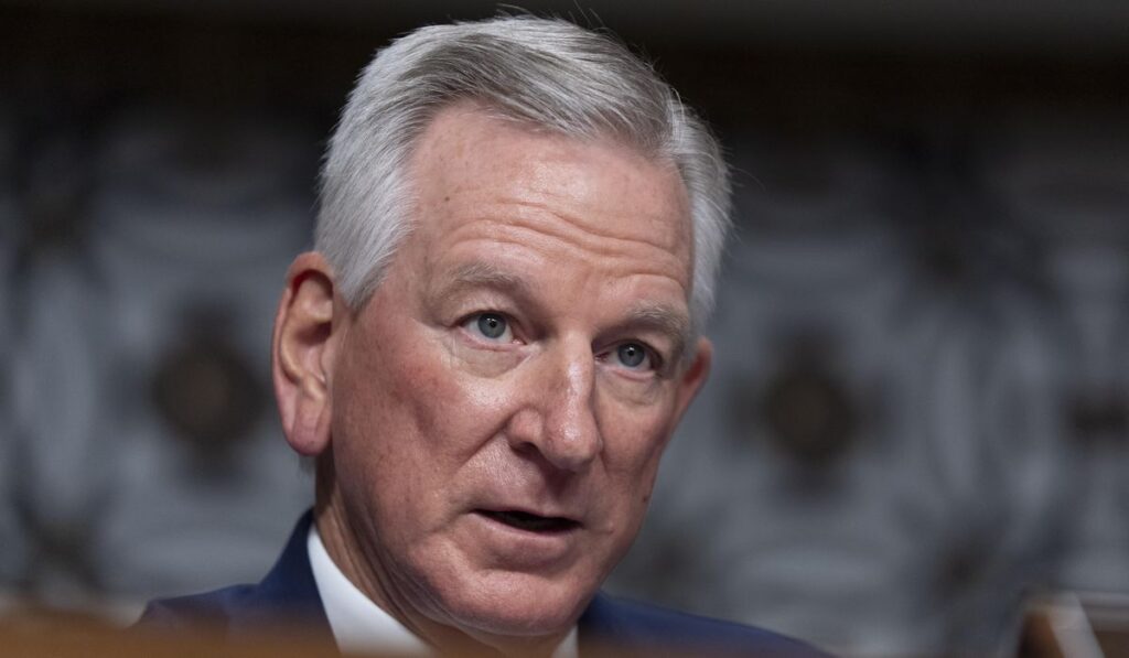 Tuberville trashes GOP’s election bill talking points, literally Tuberville trashes GOP’s election bill talking points, literally